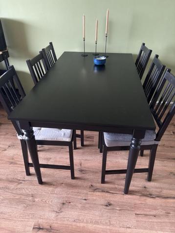 Eettafel incl stoelen - Ingatorp - Stefan - Ikea  beschikbaar voor biedingen