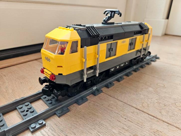 LEGO City Trein Set - 7939, 7936, 7937 + extra Rails, Kinderen en Baby's, Speelgoed | Duplo en Lego, Gebruikt, Lego, Complete set