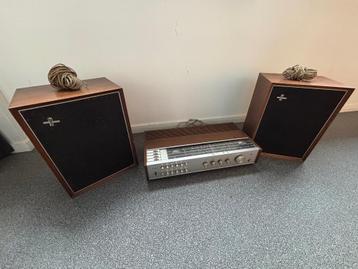 Philips HiFi receiver 22RH 790 + bijbehorende boxen 22RH493 beschikbaar voor biedingen