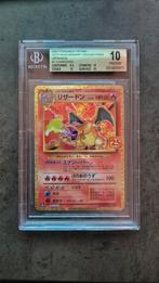 Charizard 25th Anniversary Jap BGS 10, Ophalen of Verzenden, Zo goed als nieuw