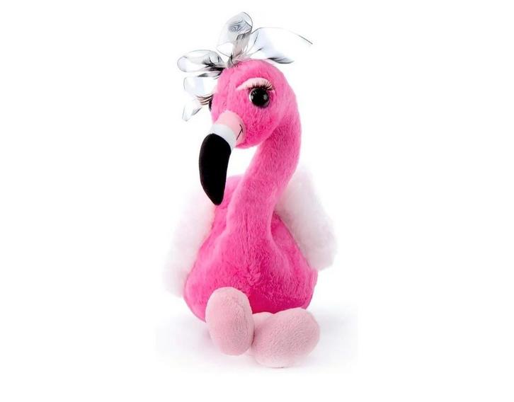 Lash'z Flamingo knuffel van The Petting Zoo. 35 cm, Kinderen en Baby's, Speelgoed | Knuffels en Pluche, Nieuw, Overige typen, Ophalen