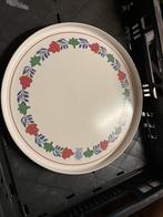 Mepal dienblad rond boerenbont, Ophalen of Verzenden, Zo goed als nieuw, Aardewerk, Boerenbont
