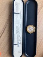 Horloge met euro munt, Overige merken, Staal, Polshorloge, Ophalen of Verzenden