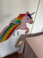 Houten Eenhoorn Hanger, Ophalen of Verzenden, Zo goed als nieuw, Wanddecoratie