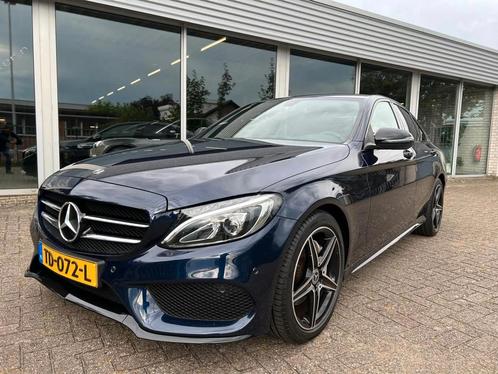 Mercedes-Benz C-klasse 180 AMG Automaat, Burmeister,OrigNL, Auto's, Mercedes-Benz, Bedrijf, Te koop, C-Klasse, ABS, Achteruitrijcamera