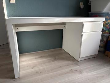 IKEA Malm Bureau - Wit - afbeelding 4