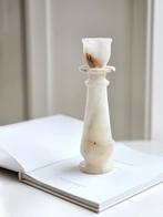 Onyx marmeren kandelaar, Ophalen of Verzenden, Zo goed als nieuw, Minder dan 25 cm