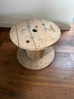 Kabelhaspel van hout, Rond, 55 tot 75 cm, Zo goed als nieuw, Ophalen