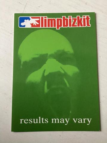 Boomerangkaart Limp Bizkit beschikbaar voor biedingen