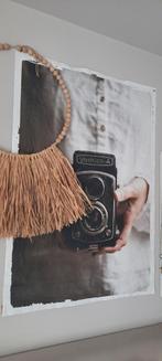 Vintage Camera Print - Yashica-A, Ophalen, Minder dan 50 cm, Gebruikt, 50 tot 75 cm