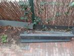 Stoepranden antraciet 5x100cm - 2 stuks, Ophalen, Gebruikt, Minder dan 25 cm, Border