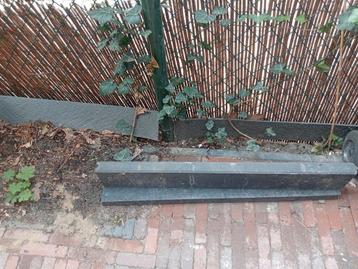 Stoepranden antraciet 5x100cm - 2 stuks beschikbaar voor biedingen