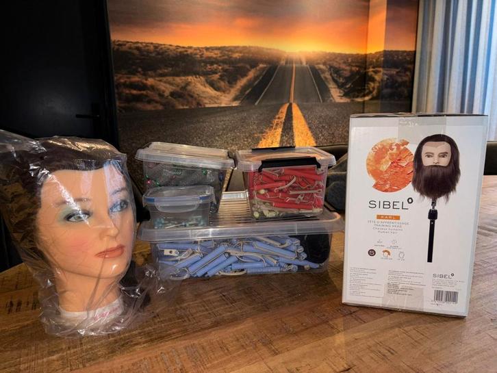 Sibel en Bergmann kappersspullen, Diversen, Schoolbenodigdheden, Zo goed als nieuw, Ophalen