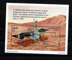 palau 1996 pf blok mars ruimtevaart space, Ophalen of Verzenden, Postfris, Overige thema's