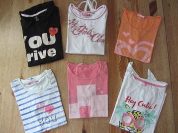 Gebruikte t-shirts maat 134-140 beschikbaar voor biedingen