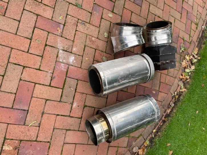 houtkachel, Huis en Inrichting, Kachels, Gebruikt, Vrijstaand, Houtkachel, Hout, Ophalen