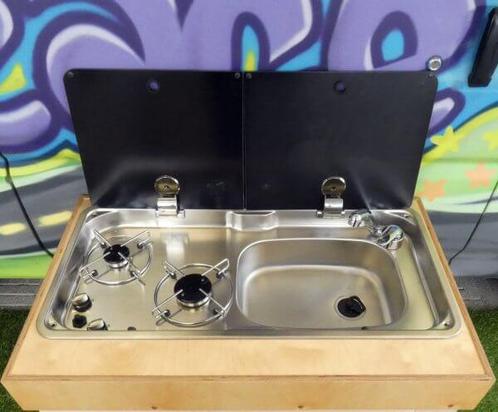 Mooie luxe Kook & Spoel combinatie van het merk Can, Caravans en Kamperen, Kampeeraccessoires, Nieuw, Ophalen of Verzenden