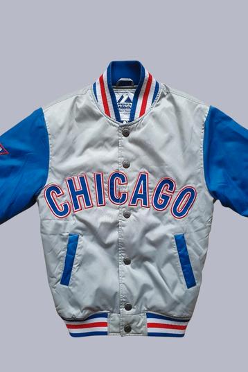 Uniek Exemplaar Chicago Cubs Baseball Jacket Honkbaljas  beschikbaar voor biedingen
