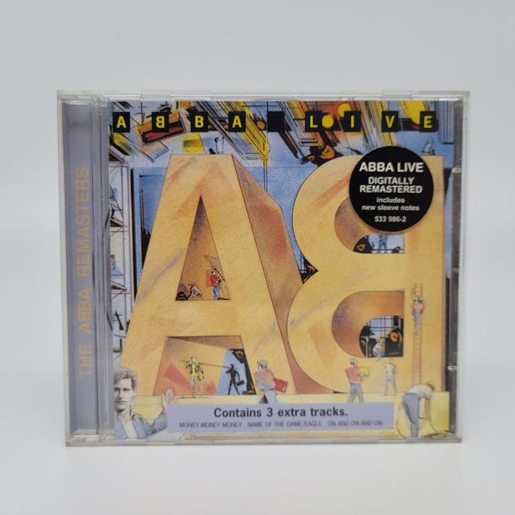 ABBA - LIVE - CD, Cd's en Dvd's, Cd's | Pop, Gebruikt, 1980 tot 2000, Ophalen of Verzenden