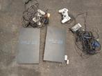 PlayStation 2 - 2 consoles, 2 controllers, Gebruikt, Met 2 controllers, Ophalen of Verzenden, Phat