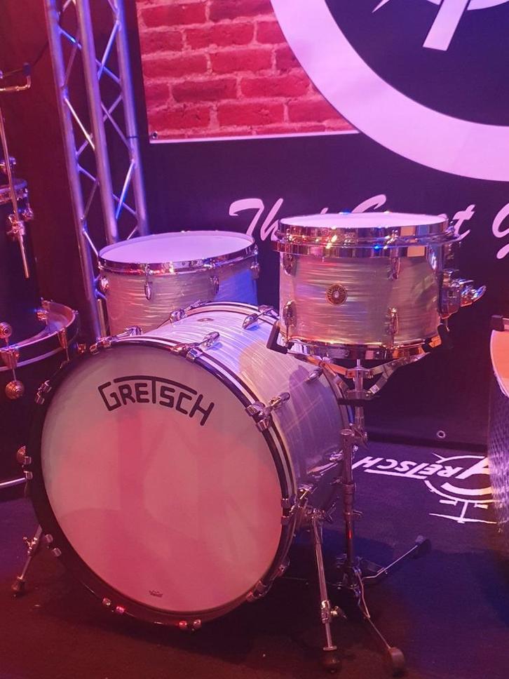 Gretsch Brooklyn White Blue Oyster 12/16/22: Black Friday!, Muziek en Instrumenten, Drumstellen en Slagwerk, Nieuw, Overige merken