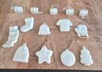 riviera maison kerst kersthangers porselein 14 stuks, Diversen, Kerst, Ophalen of Verzenden, Zo goed als nieuw