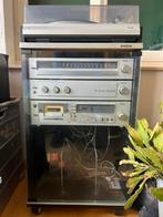 Philips Stereotoren uit begin jaren ‘80 incl. kast en boxen, Audio, Tv en Foto, Stereo-sets, Philips, Gebruikt, Speakers, Ophalen