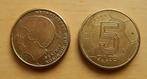 Vijfgulden munten 2000 EK voetbal, Postzegels en Munten, Ophalen of Verzenden, Koningin Beatrix, 5 gulden
