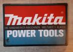 Makita Power Tools 20x30 cm Reclamebord, Ophalen of Verzenden, Nieuw, Reclamebord