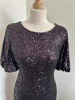 PBO maat M feest glitter jurk paillet zwart 2338, Maat 38/40 (M), PBO philosophy blues original, Zwart, Ophalen of Verzenden