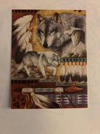 The Wolf dubbele kaart, Verzamelen, Ansichtkaarten | Themakaarten, Ophalen of Verzenden, 1980 tot heden, Ongelopen