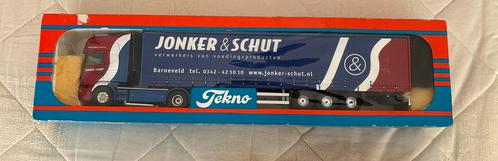 Jonker & Schut Vrachtwagen 1:50 Tekno, Hobby en Vrije tijd, Modelauto's | 1:50, Zo goed als nieuw, Bus of Vrachtwagen, Tekno, Ophalen of Verzenden