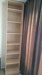 Ikea pax  basiselement eiken 2 x + legplanken, Ophalen, Met plank(en), Gebruikt, 200 cm of meer