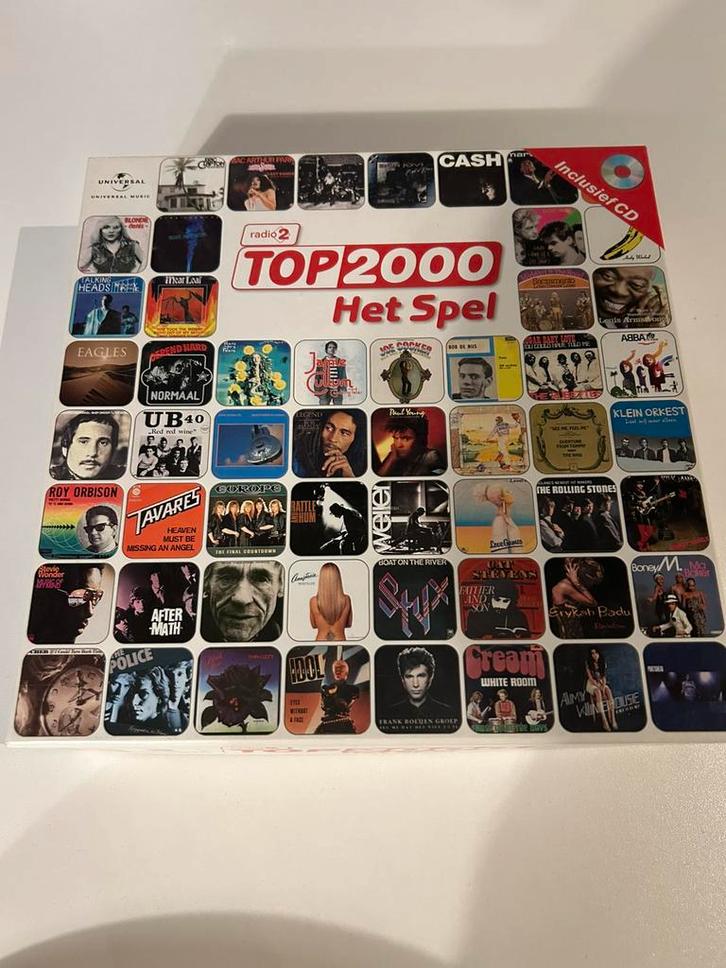 Top 2000 - Het Spel, Hobby en Vrije tijd, Gezelschapsspellen | Bordspellen, Zo goed als nieuw, Ophalen