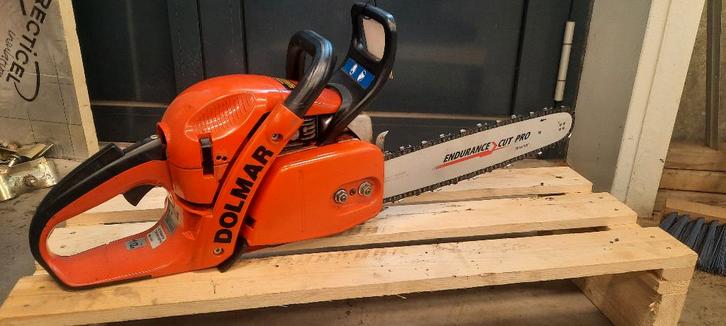 Goede Dolmar ps 460 kettingzaag, Tuin en Terras, Hand-tuingereedschap, Gebruikt, Overige soorten, Ophalen