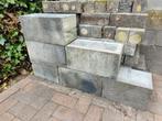schellevis betonblokken 20x20, Tuin en Terras, Tegels en Klinkers, Ophalen, Gebruikt, Beton, Terrastegels