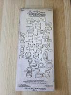 Sizzix Bigz Die Tim Holtz Alterations Word Play Bigz XL, Hobby en Vrije tijd, Scrapbooking, Verzenden, Nieuw, Frame of Mal, Sizzix