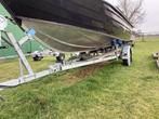 Alucrest 470 aluminium boot complete set geplaatst 15 febr, Watersport en Boten, Vis- en Consoleboten, Ophalen, Tot 10 pk, Zo goed als nieuw