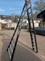 Kelfort reformladder 3x12, Doe-het-zelf en Verbouw, Ladders en Trappen, Ophalen, Gebruikt, Ladder, Opvouwbaar of Inschuifbaar