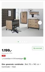 Babykamer Set: Bed 70x140, Kast & Commode, Huis en Inrichting, Kasten | Kledingkasten, Gebruikt, 100 tot 150 cm, Ophalen of Verzenden