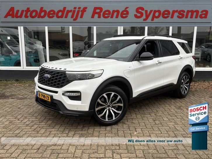 Ford Explorer 3.0 V6 EcoBoost PHEV ST-Line | Pano | Stoel Ve, Auto's, Ford, Bedrijf, Te koop, Explorer, 360° camera, 4x4, ABS