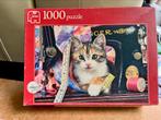 Jumbo puzzel 1000:  Kleermakers kat, Ophalen of Verzenden, 500 t/m 1500 stukjes, Zo goed als nieuw, Legpuzzel