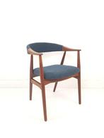 Deense stoel(en) teakhout | Thomas Harlev for Farstrup 213, Huis en Inrichting, Stoelen, Modern vintage, Hout, Blauw, .