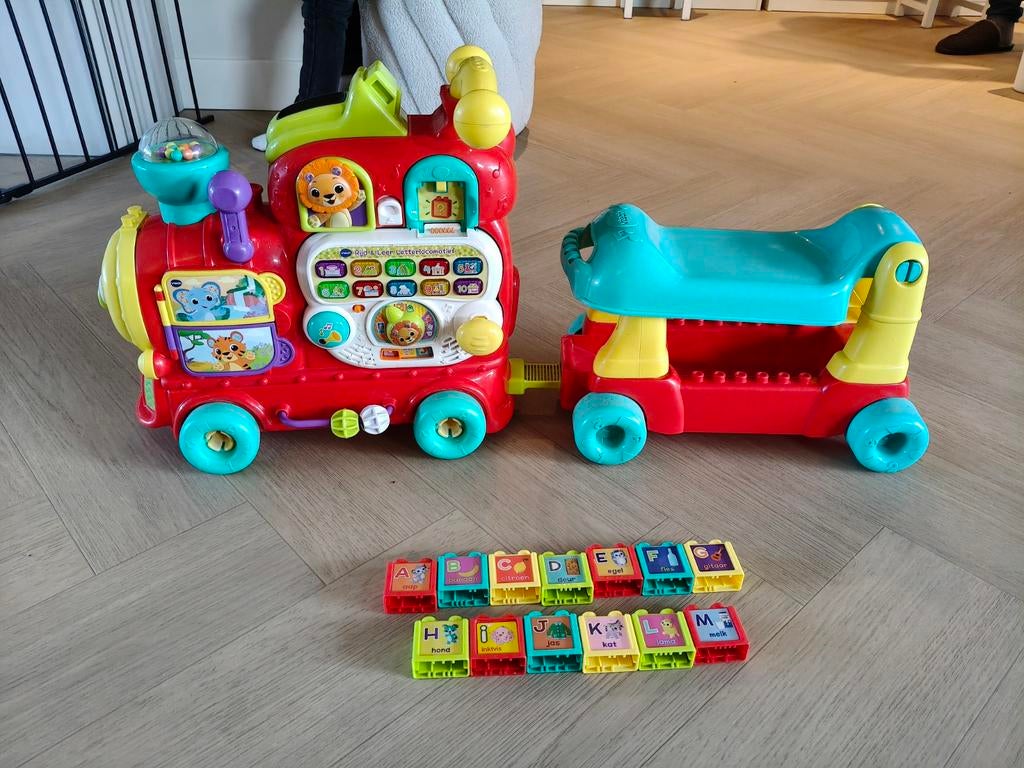 Vtech locomotief, Ophalen, Gebruikt, Overige typen, Met licht