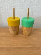Eco Rascals Bamboe bekers, Huis en Inrichting, Keuken | Servies, Gebruikt, Ophalen of Verzenden, Overige stijlen, Overige materialen