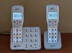 Geemarc Dect Telefoon met 2 Handsets, Ophalen of Verzenden, Zo goed als nieuw, 2 handsets, Stralingsarm