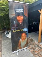 Roll up banner, Ophalen, Zo goed als nieuw