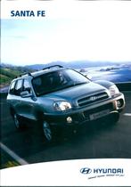 Brochure Hyundai Santa Fe November 2004, Gelezen, Overige merken, Verzenden