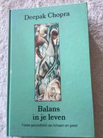 Deepak Chopra - Balans in je leven, Ophalen of Verzenden, Gelezen, Gezondheid en Conditie, Deepak Chopra