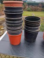 Te koop:diverse grote plantpotten en plantcontainers, Ophalen, Kunststof, Rond, Minder dan 40 cm